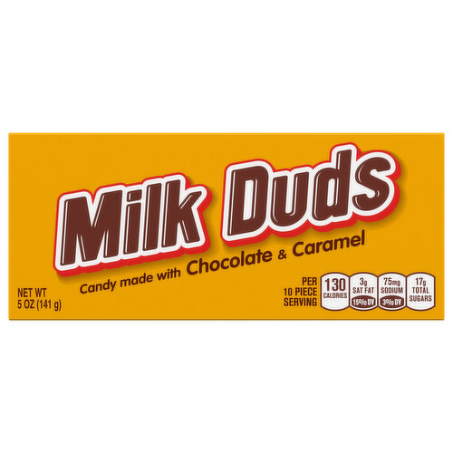 Milk Duds Candy, Chocolate & Caramel