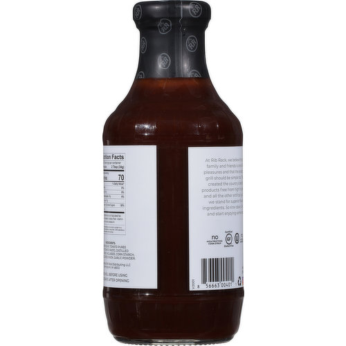 Rib Rack BBQ Sauce, Honey