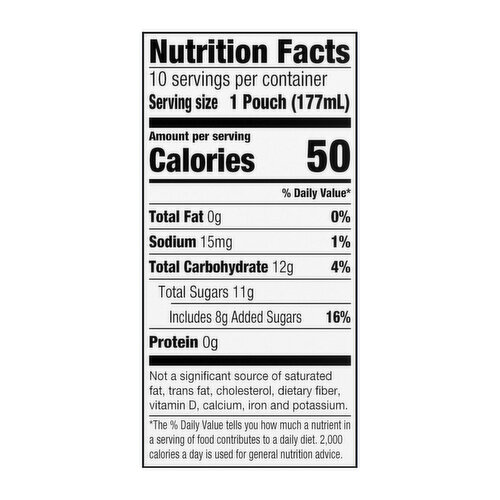 Capri Sun Fruit Punch Juice Drink Blend