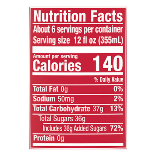 Canada Dry Ginger Ale, Cranberry