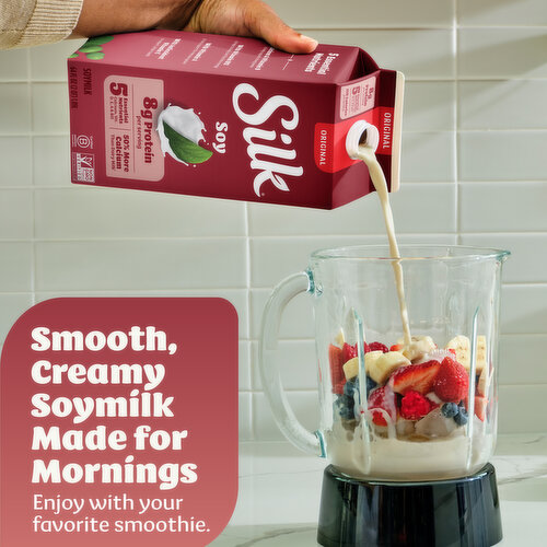 Silk Original Dairy Free Vegan Soy Milk