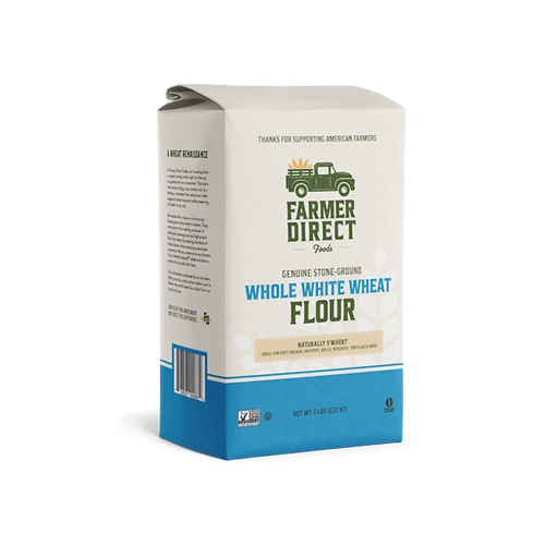 Farmer Direct Whole White Wheat Flour 5 lb