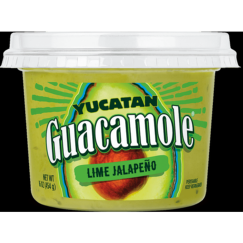 Yucatan Lime Jalepeno Guacamole 16 oz