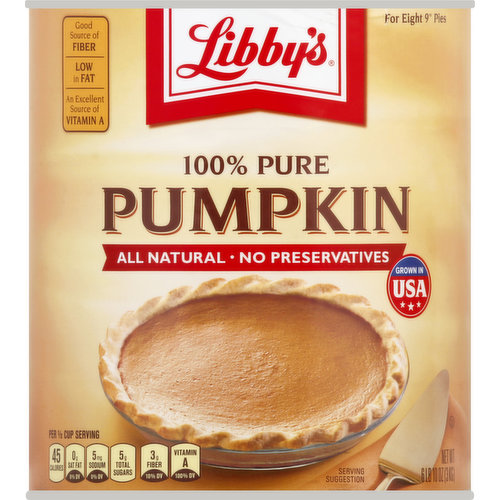 Libbys Pumpkin, 100% Pure