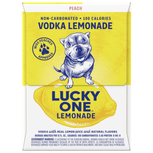 Lucky One Peach Vodka Lemonade