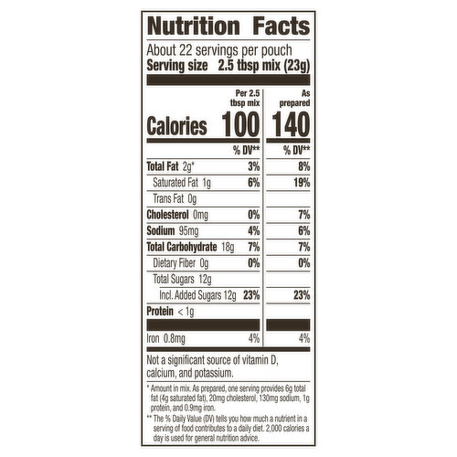 Betty Crocker Chocolate Chip Cookie Mix