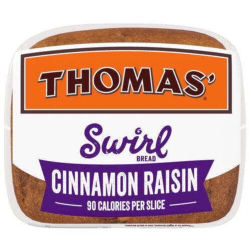 Thomas' Cinnamon Raisin Swirl Bread, 16 oz