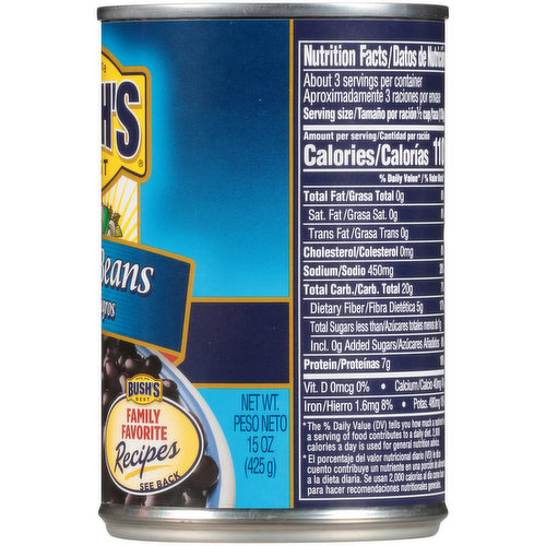 Bushs Best Black Beans