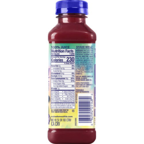 Naked Rainbow Machine Boosted Smoothie