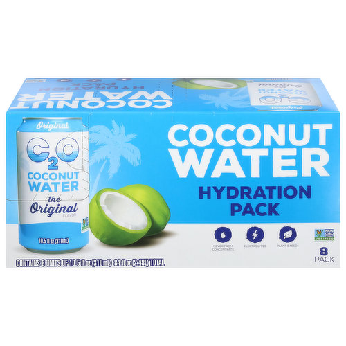 C2O Coconut Water, The Original Flavor, Hydration Pack