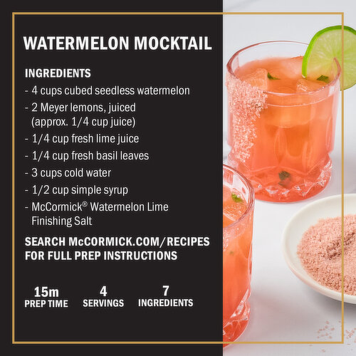 McCormick Watermelon Lime Finishing Salt