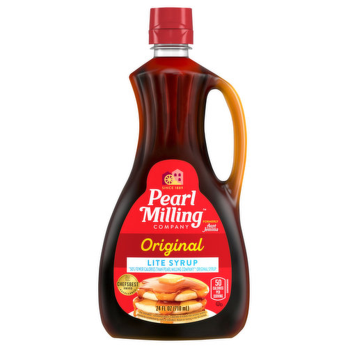 Pearl Milling Company Syrup, Lite, Original