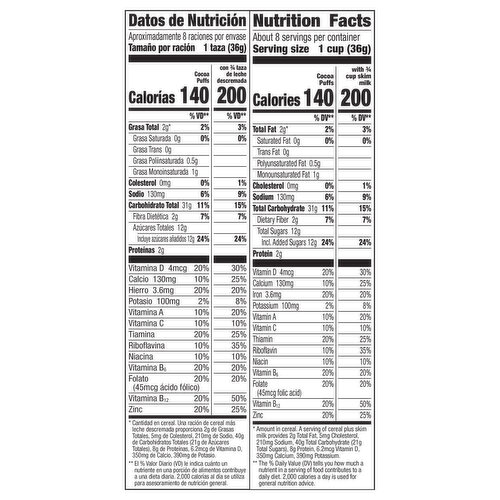 Cocoa Puffs Corn Puffs