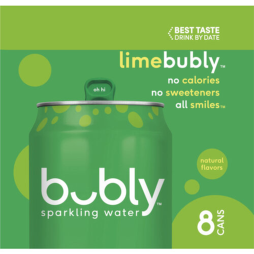 Bubly Lime Sparkling Water
