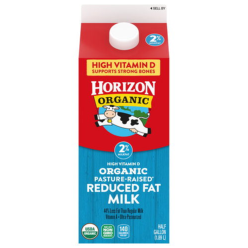 Horizon Organic Milk, Organic, 2% Reduced Fat