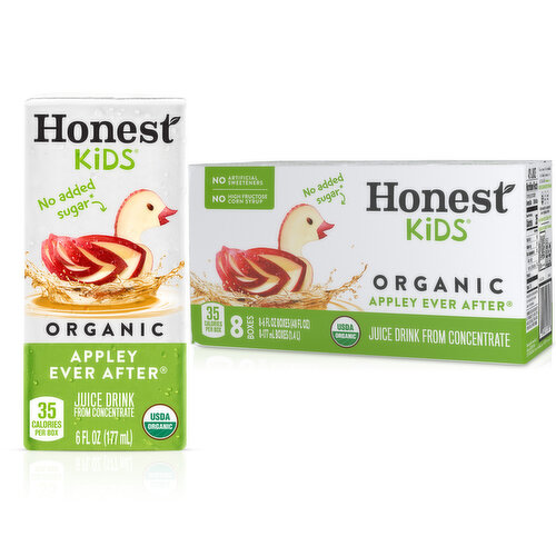 Honest Appley Ever After Cartons, 6 fl oz, 8 Ct