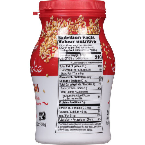 Haddar Sesame Paste, Tahini