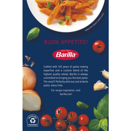 Barilla Penne - Non-GMO Pasta Made with Durum Wheat Semolina & Kosher Certified Pasta