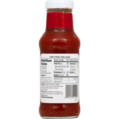 First Street Chili Sauce