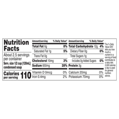 Campbell's Condensed Creamy Chicken & Twists Soup