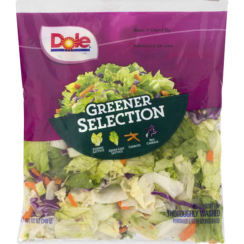 Dole Salad Blend, Greener Selection