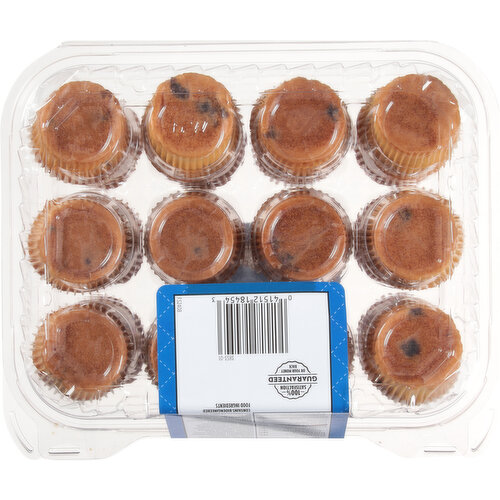 First Street Muffins, Blueberry, Mini