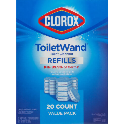 Clorox Toilet Cleaning Refills, Value Pack