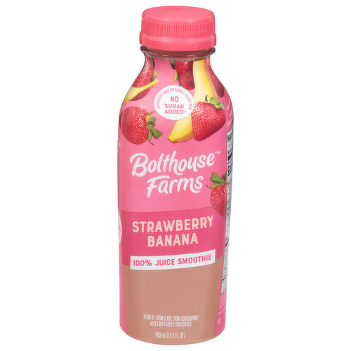 Bolthouse Farms 100% Juice Smoothie, Strawberry Banana