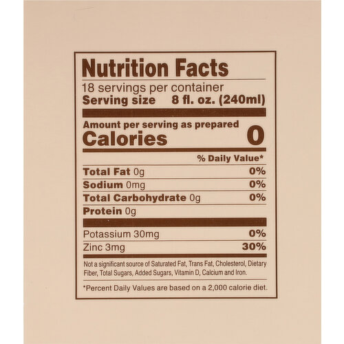 Bigelow Caffeine Free Ginger Honey Herbal Tea plus Zinc