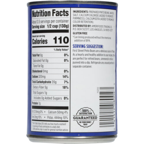 First Street Pinto Beans