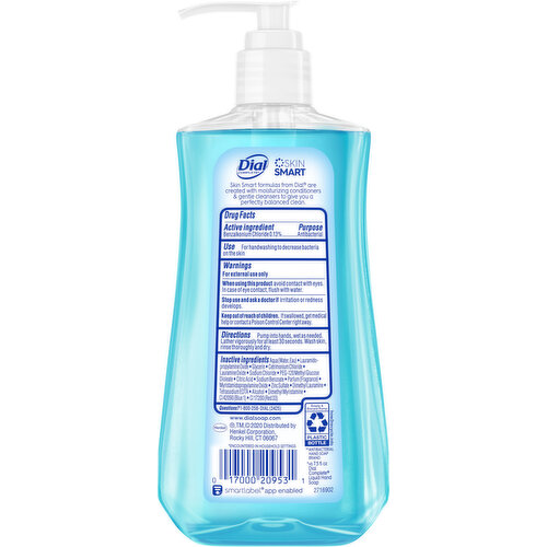 Dial Complete Liquid Hand Soap, Antibacterial, Spring Water