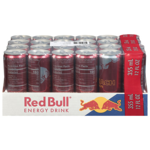 Red Bull Energy Drink, Peach-Nectarine