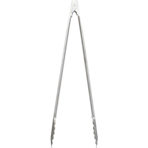 First Street Spring Tong, Stainless Steel, 16 Inch