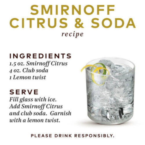 Smirnoff Citrus Flavored Vodka