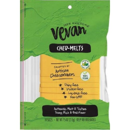 Vevan Ched-Melts Slices 7.5 oz