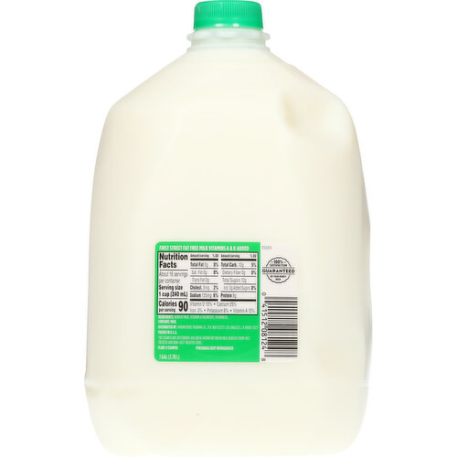 First Street Milk, Fat Free