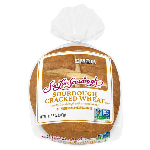 San Luis San Luis Sourdough Sourdough Cracked Wheat Bread, 24 oz
