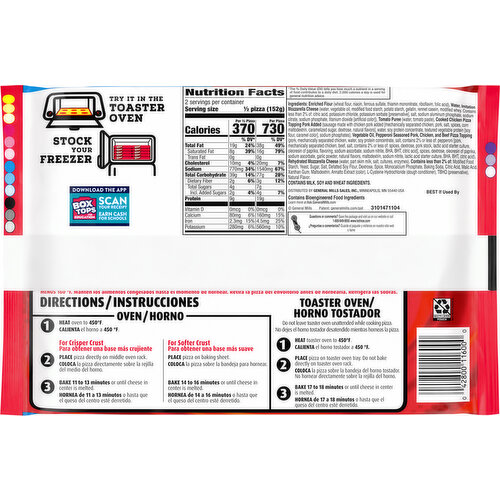 Totino's Combination Party Pizza