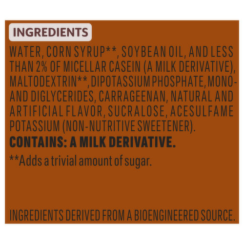 Coffee-Mate Creamer, Non-Dairy, Zero Sugar, Chocolate Caramel