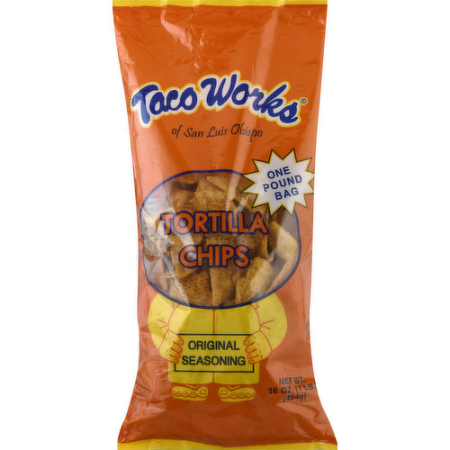 Taco Works Tortilla Chips, Original Seasoning