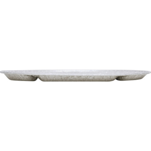 First Street Lazy Susan Tray, Silver, 16 Inches
