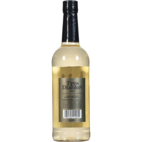 Tres Diablos Tequila, Gold