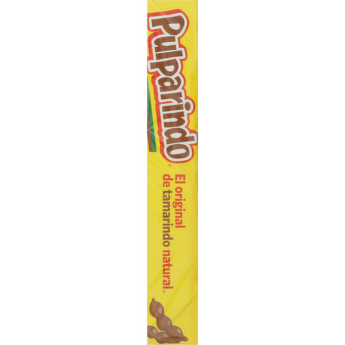 Pulparindo Tamarind Bar, with Real Fruit, Original