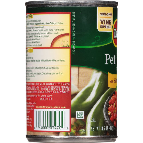 Del Monte Tomatoes, Petite Diced, Mild