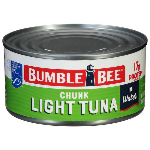 Bumble Bee Tuna, in Water, Light, Chunk