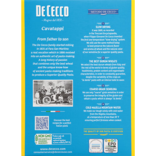 De Cecco Cavatappi, No. 87