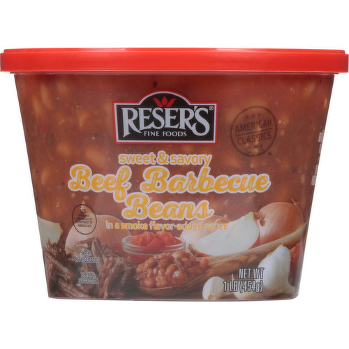 Reser's Beans, Beef Barbecue, Sweet & Savory