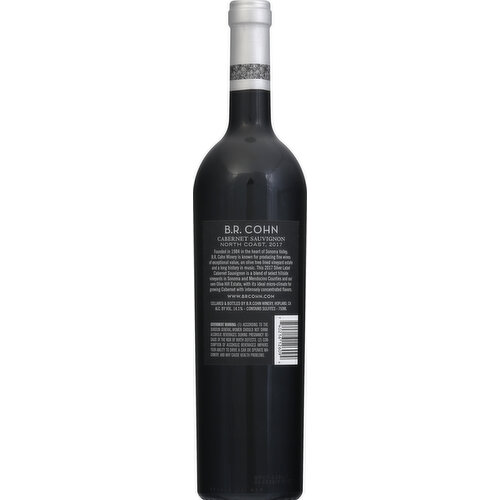 BR Cohn Cabernet Sauvignon, North Coast, 2017 Image 2 of 4