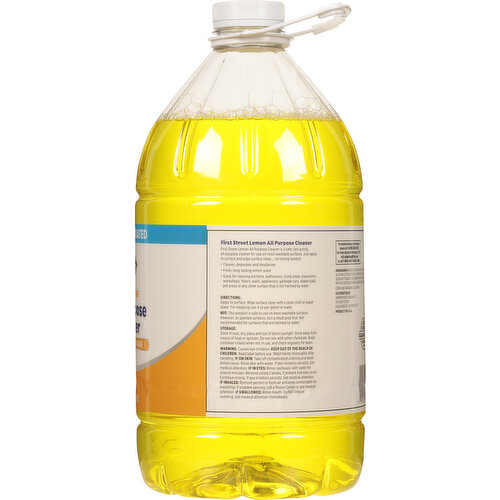 First Street Commercial Grade Lemon Scent All Purpose Cleaner