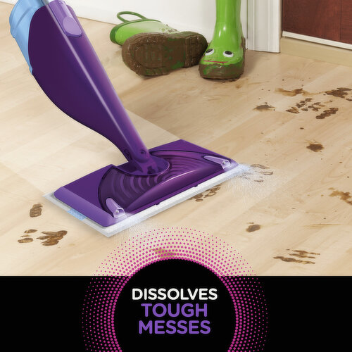 Swiffer Wet Jet Mop Refill Solution, Floor Cleaner, Unstopables